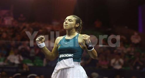 بطلة تنزف الدماء.. الحمامي تتوج ببطولة الجونة بفوز مثير على نوران جوهر